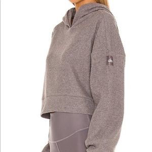 Alo muse cropped hoodie